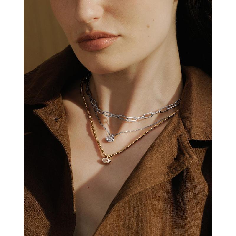 Ania Haie Organic Pebble Women's Necklace