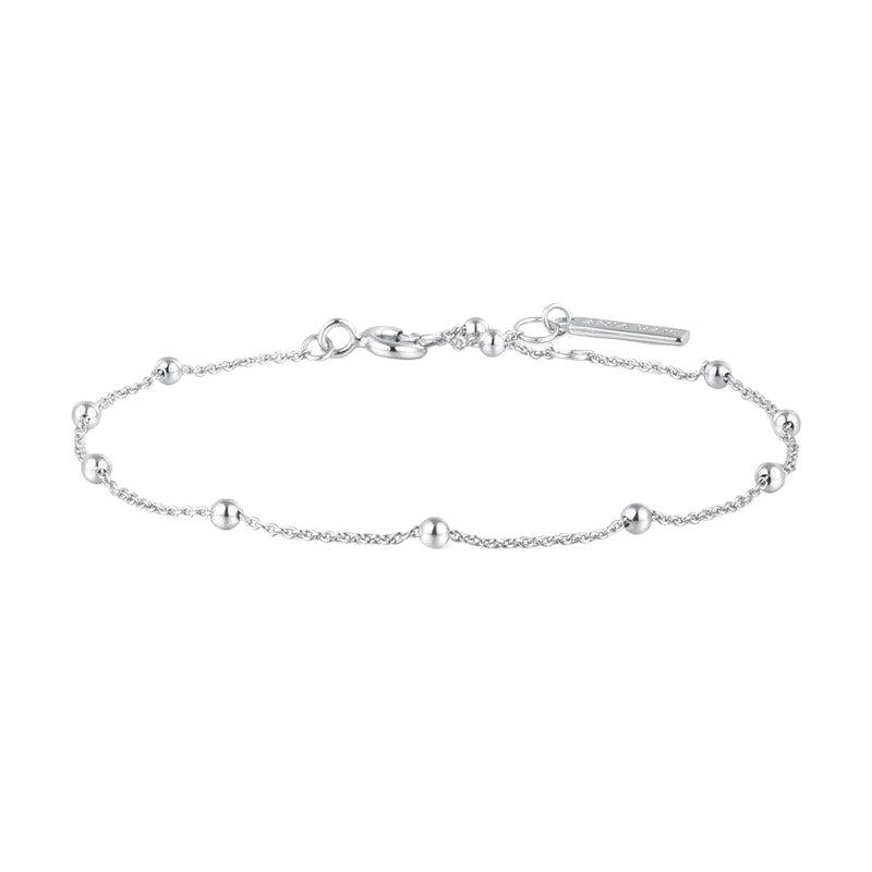 Ania Haie Silver Beaded Chain Bracelet