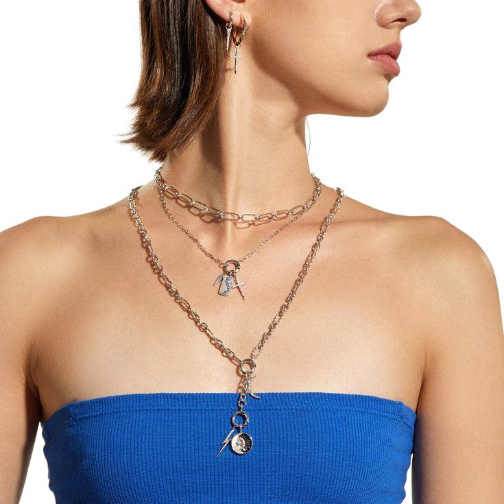 Ania Haie Silver Ombré Blue Charm