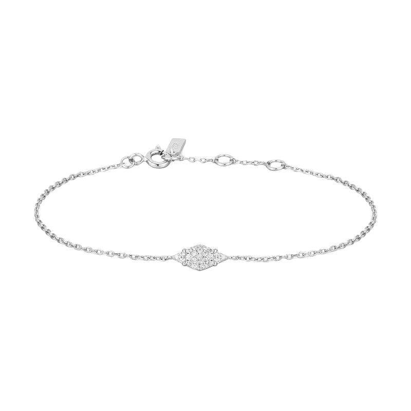 Ania Haie Silver Pave Sparkle Bracelet
