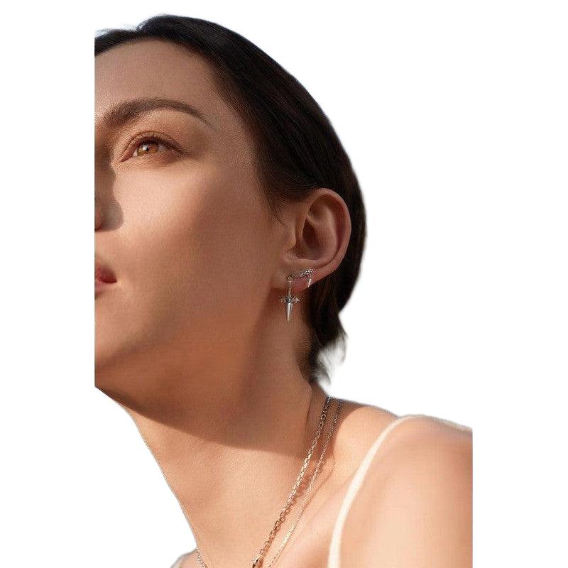 Ania Haie Silver Point Stud Earrings