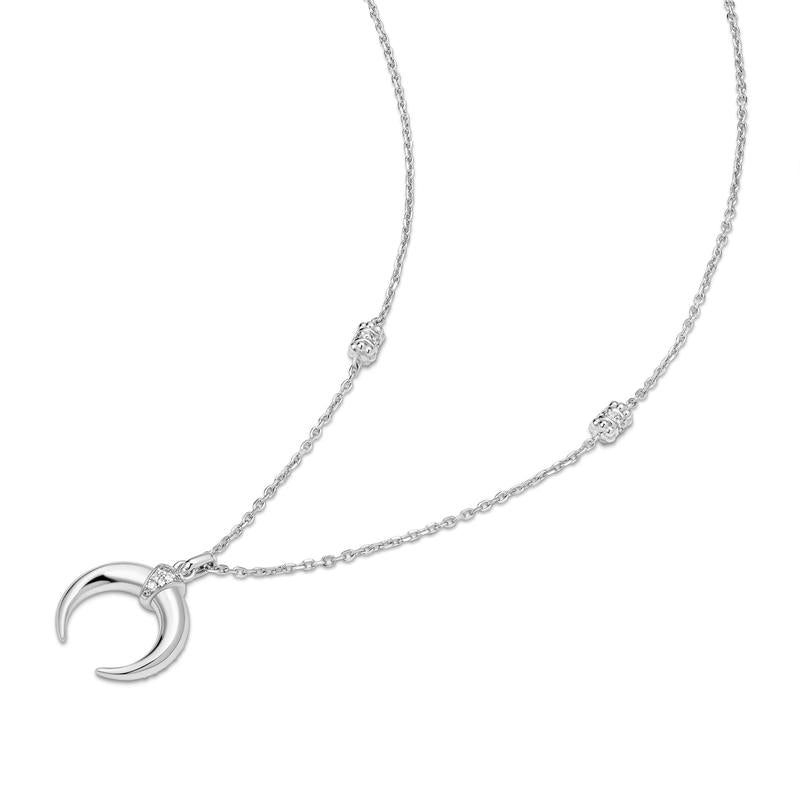 Ania Haie Silver Reversible Horn Necklace