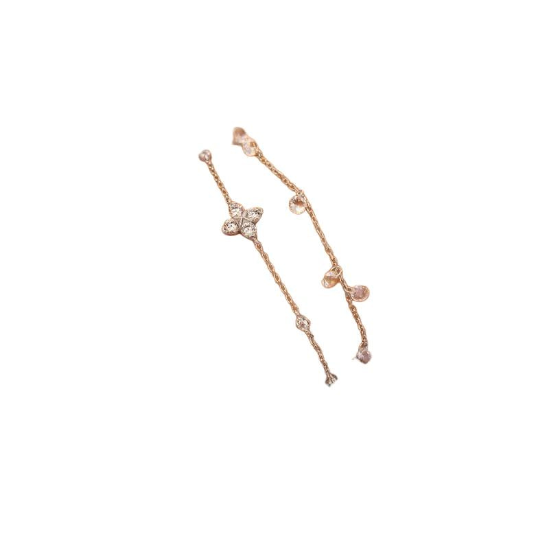 Ania Haie Silver Sparkling Lucky Clover Bracelet