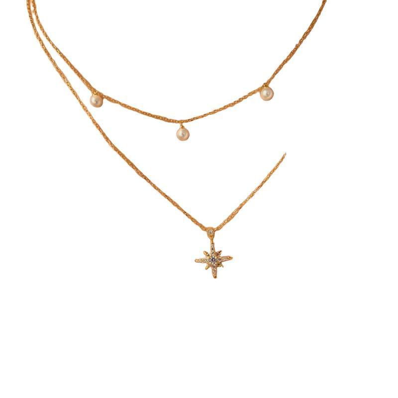 Ania Haie Sparkling Nova Star Necklace