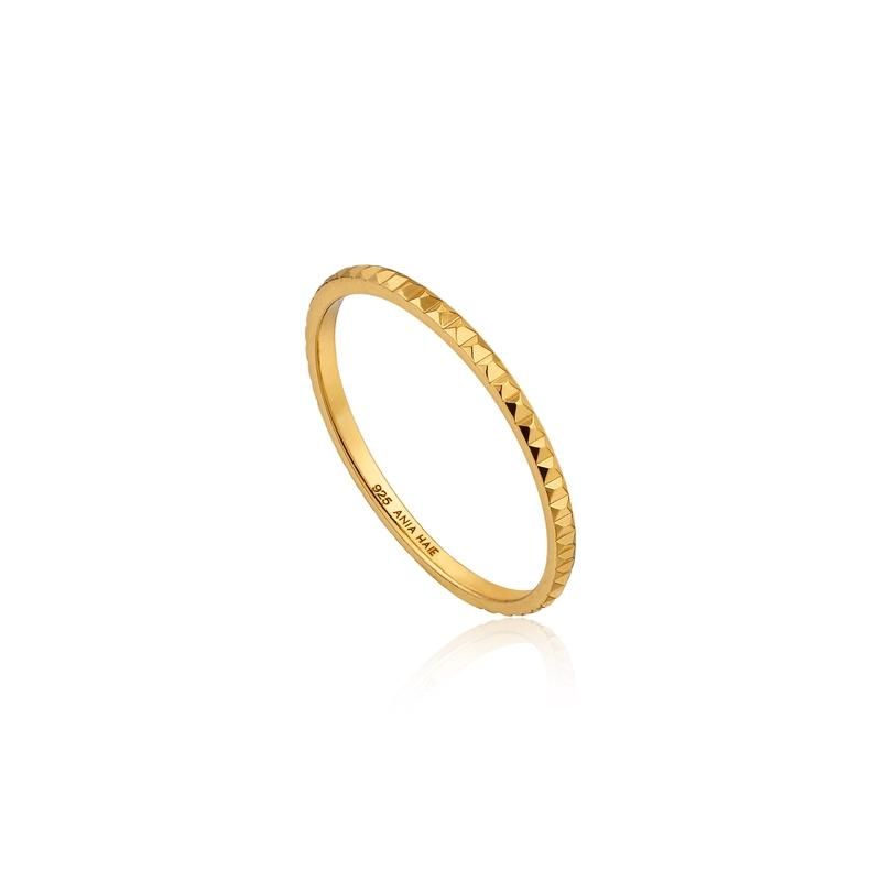 Ania Haie Texture Band Ring