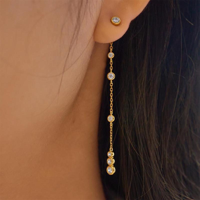 Ania Haie Yellow Gold Earrings