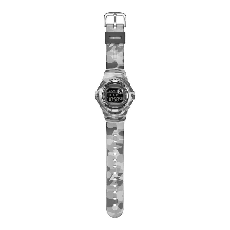 BABY-G BG-169CMB-8 Digital Camouflage Watch Grey