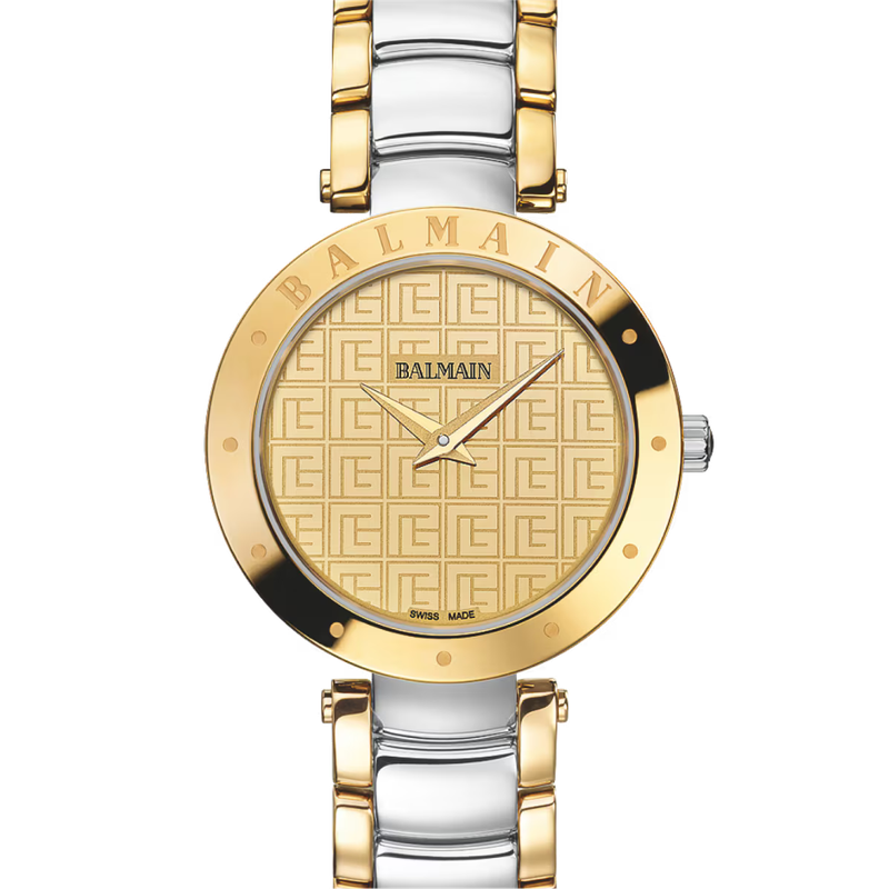 Balmain Bijou Swiss Quartz Two-Tone Gold Stainless Steel Watch