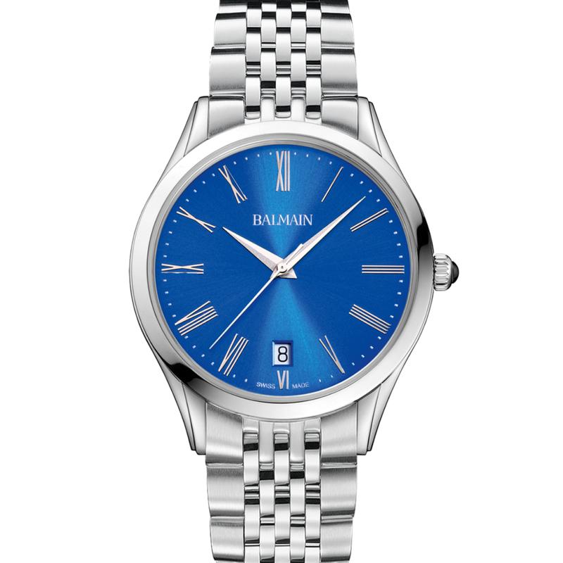 Balmain Classic R Gent Quartz Watch Blue Dial