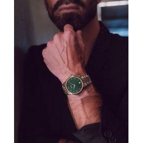 Balmain Classic R Gent Quartz Watch Green Dial