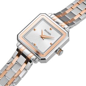 Balmain Eirini Square Quartz Watch Silver Dial