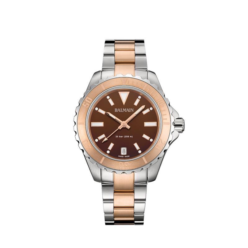 Balmain Ophrys Quartz Watch Brown Dial
