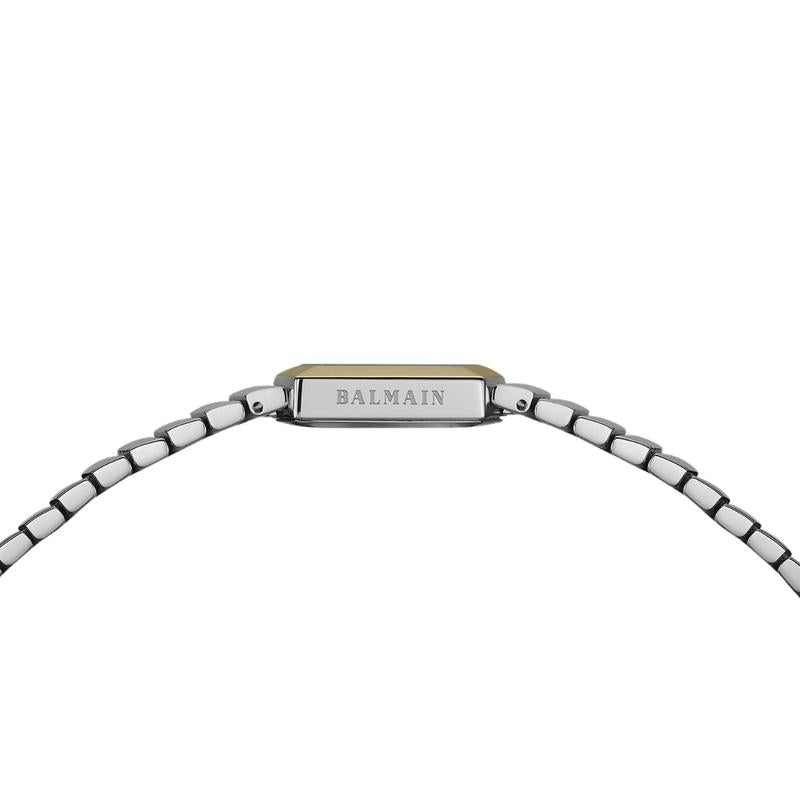 Balmain Taffetas Hexagonal Swiss Quartz Bicolor Watch