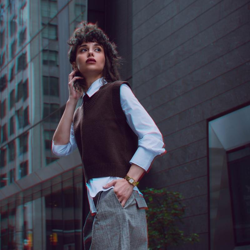 Balmain Taffetas Hexagonal Swiss Quartz Gold PVD Watch