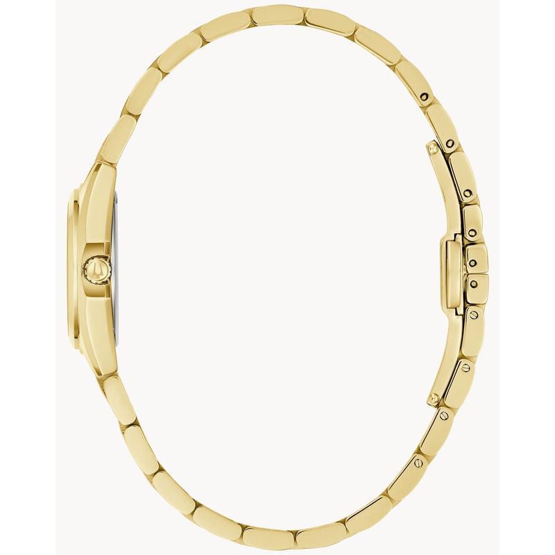 Bulova Ladies' Surveyor Gold-Tone Stainless Steel Watch