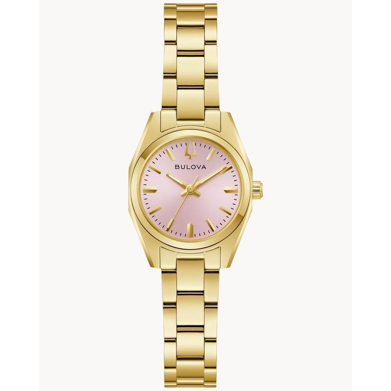 Bulova Ladies' Surveyor Gold-Tone Stainless Steel Watch
