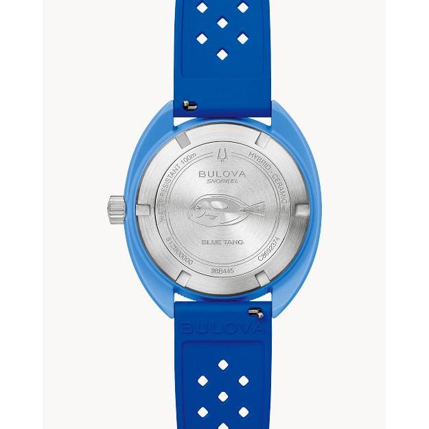 Bulova Snorkel Blue Dial HNBR Rubber Dive Watch