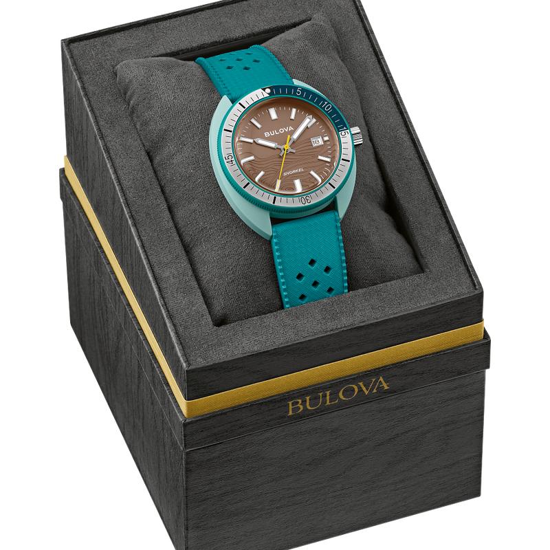 Bulova Snorkel Green Dive Watch