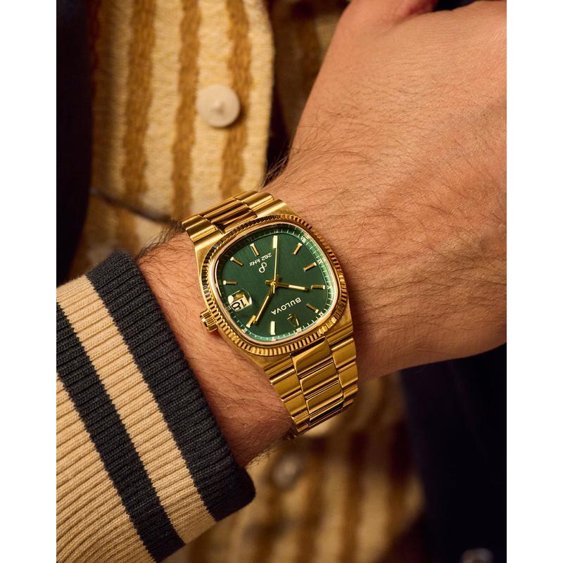 Bulova Super Seville Gold-Tone Quartz Men's Watch