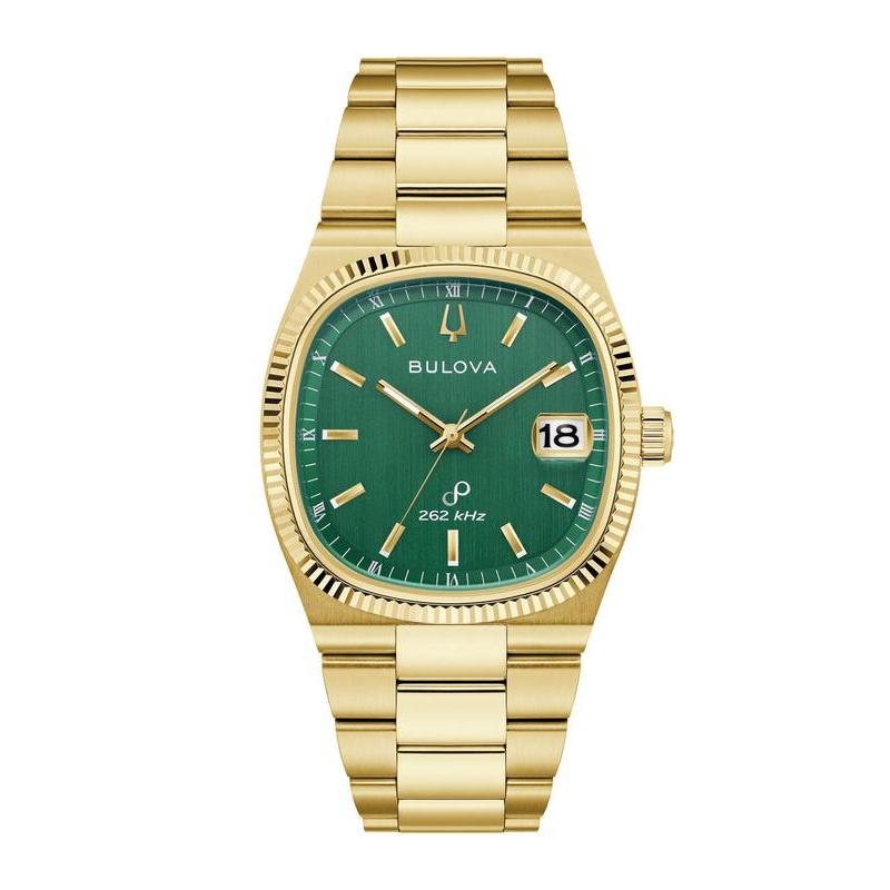 Bulova Super Seville Gold-Tone Quartz Men's Watch