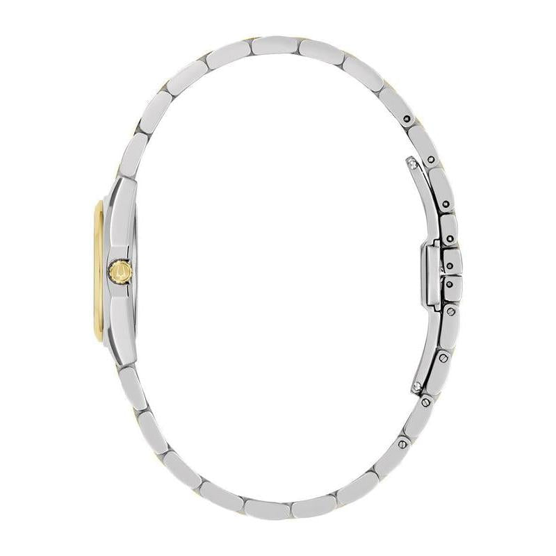 Bulova Surveyor Two-Tone Ladies Quartz Watch