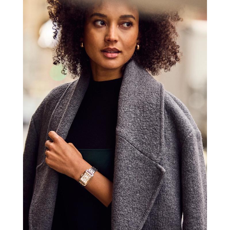 Bulova Sutton Women's Two-Tone Stainless Steel Rectangular Quartz Watch