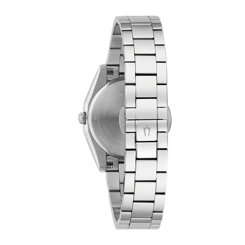 Bulova Women's Pink Dial Surveyor Stainless Steel Watch