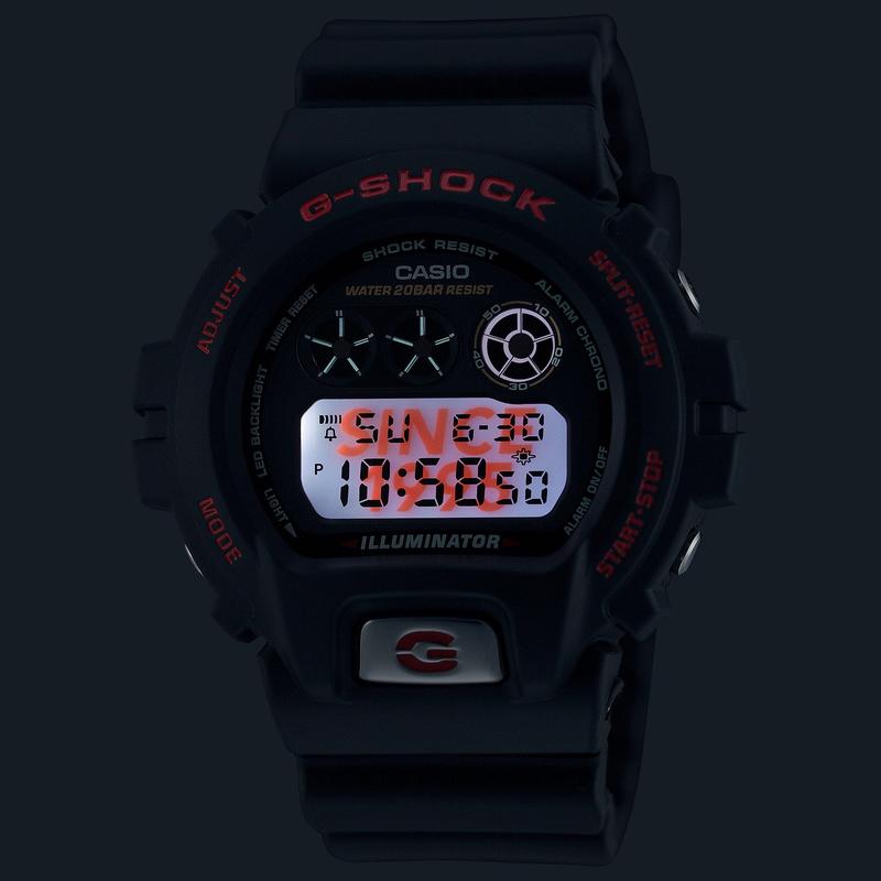 CASIO G-SHOCK DIGITAL 6900 LINE 30TH ANNIVERSARY MODEL - DW-6900TR-1DR