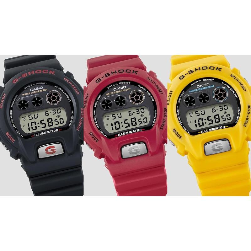 CASIO G-SHOCK DIGITAL 6900 LINE 30TH ANNIVERSARY MODEL - DW-6900TR-9DR