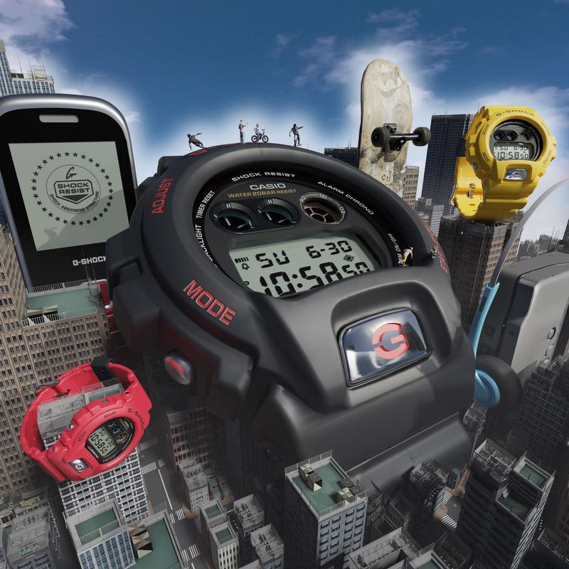 CASIO G-SHOCK DIGITAL 6900 LINE 30TH ANNIVERSARY MODEL - DW-6900TR-4DR
