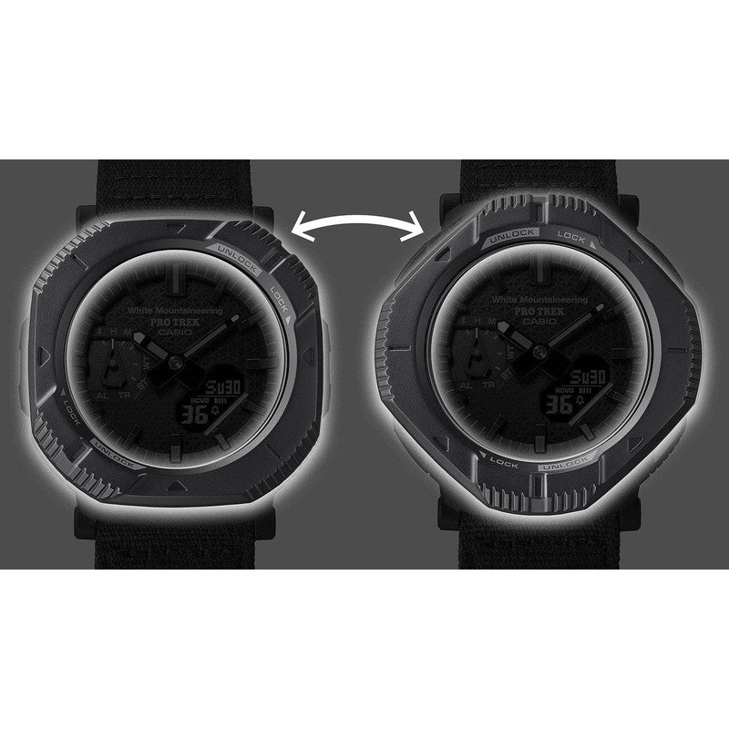 CASIO PRO TREK White Mountaineering® collaboration MODEL - PRJ-B001WM-1DR