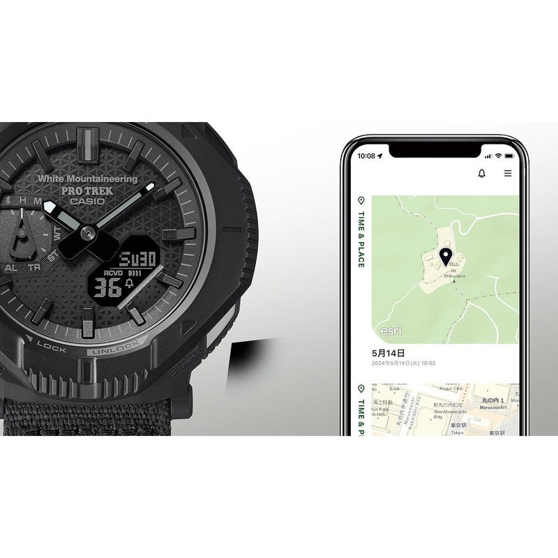 CASIO PRO TREK White Mountaineering® collaboration MODEL - PRJ-B001WM-1DR