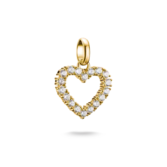 THOMAS SABO Charm Club Connect Heart Gold Charm