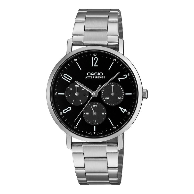 Casio Analog Watch Ion-Plated - MTP-VT06D-1BDF