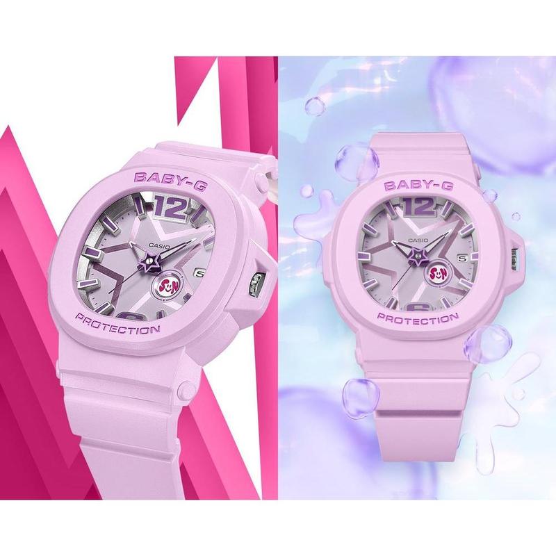 Casio BABY‑G Playful Star‑Motif Digital Watch - BGA-10D-6ADR