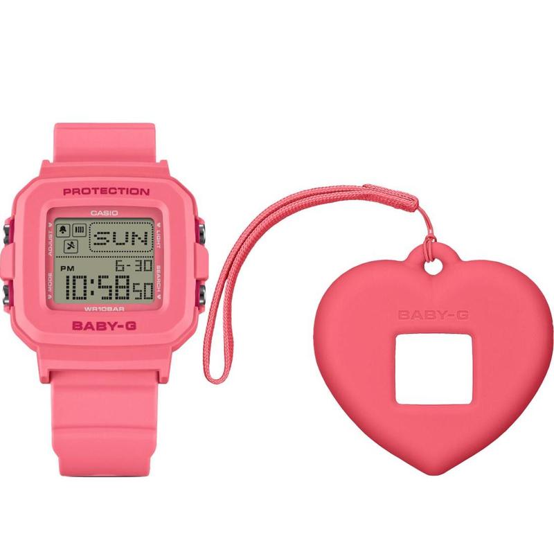 Casio BABY‑G+PLUS Convertible Heart‑Holder Digital Watch