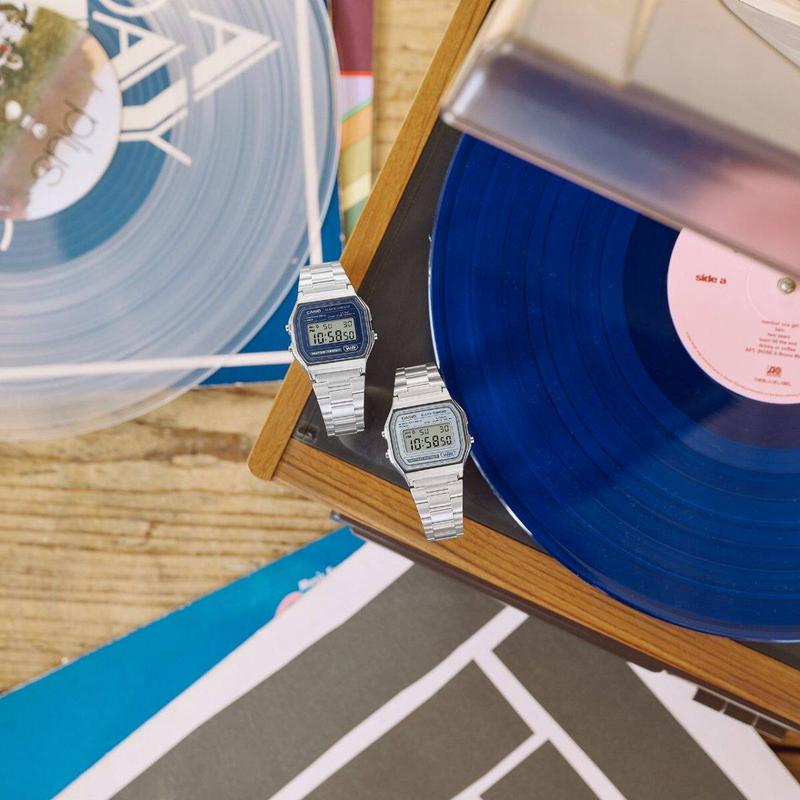 Casio Blue Dial Vintage Watch - A158WEA-2DF