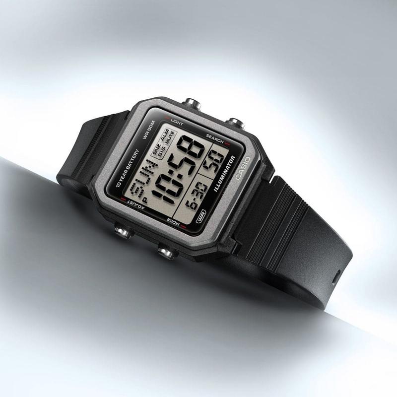 Casio Bold Digital Watch - W-221H-1AVDF
