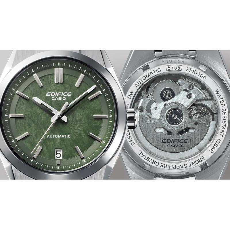 Casio Edifice Automatic Green Dial Watch – EFK-100D-3ADR