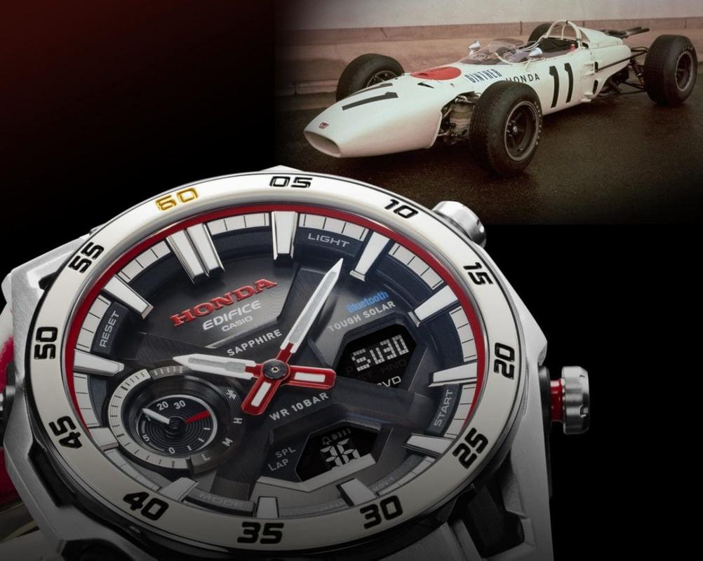 Casio Edifice Honda 60th Anniversary Special Watch - ECB-2300HR-1ADR