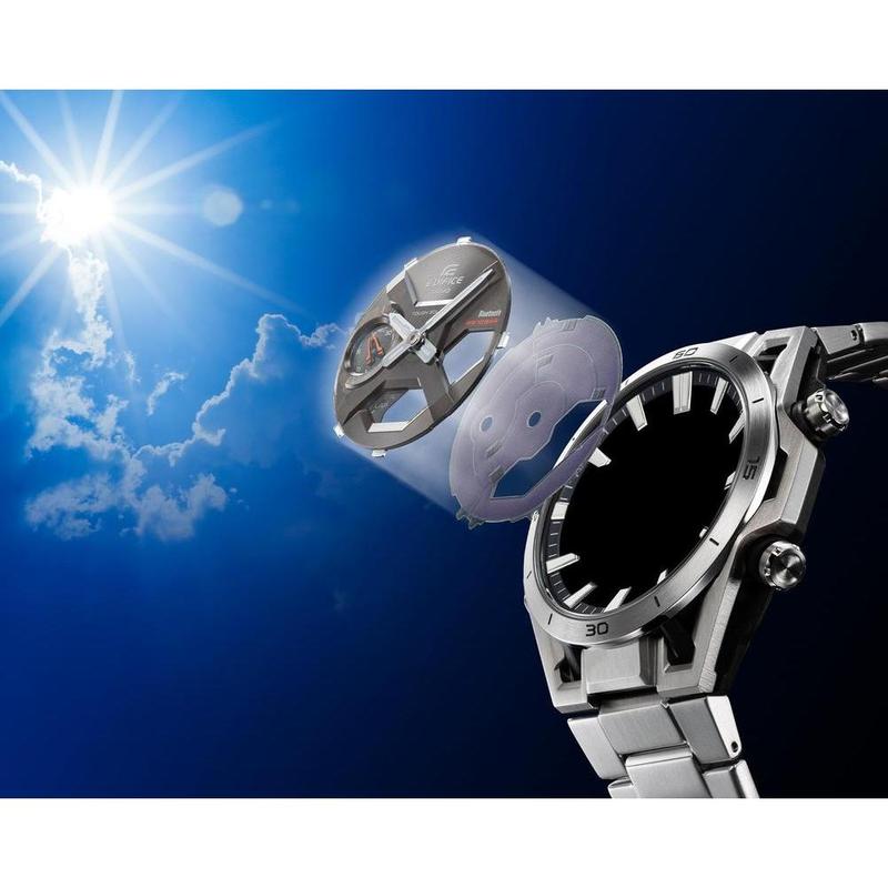 Casio Edifice Solar Racing‑Inspired Chronograph Watch -