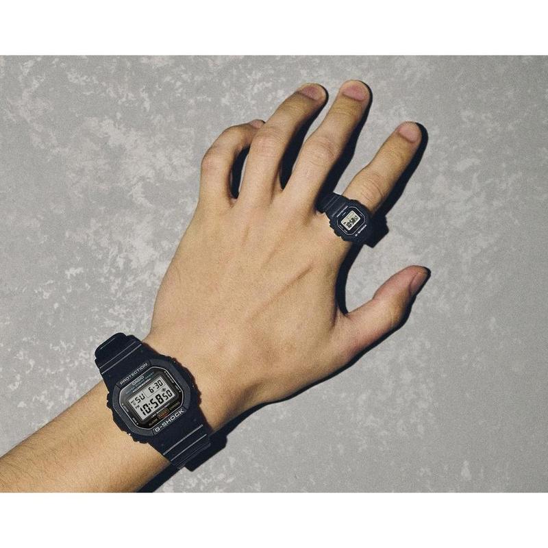 Casio G‑SHOCK Nano Black Bio‑Resin Miniature Watch