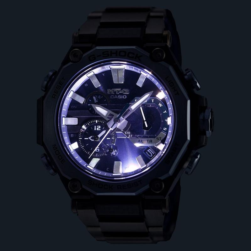 Casio G‑Shock Carbon Dual Core Guard Watch - MTG-B2000YBD-2ADR