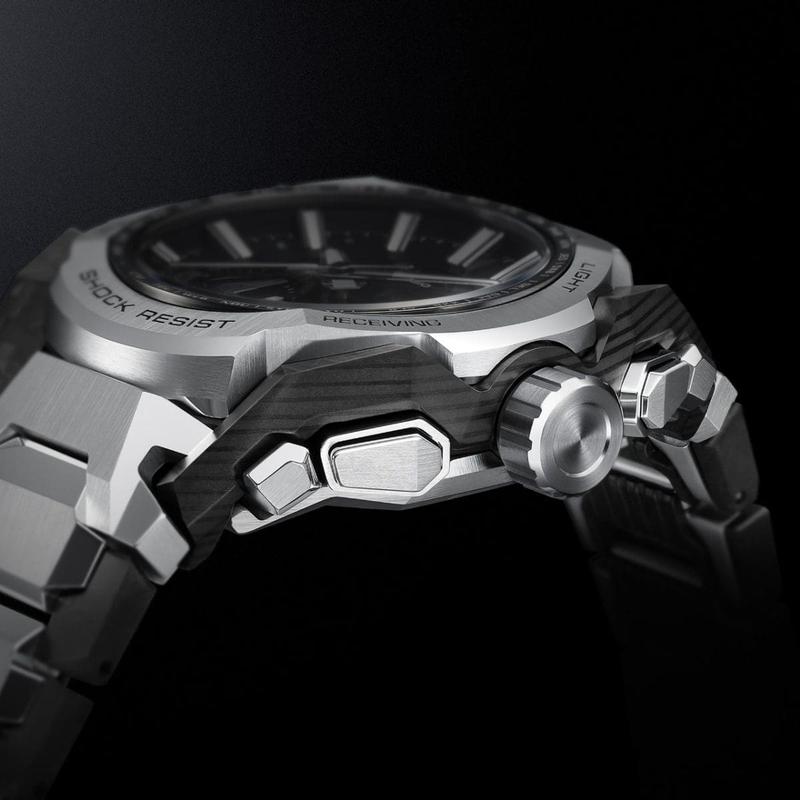 Casio G‑Shock Carbon‑Steel Solar Watch Multi‑Function - MTG-B4000D-1ADR