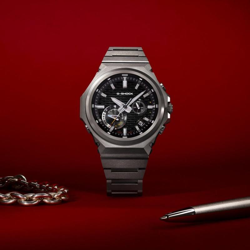 Casio G‑Shock G‑STEEL Shock‑Resistant Solar Metal Watch - GST-B1000D-1ADR