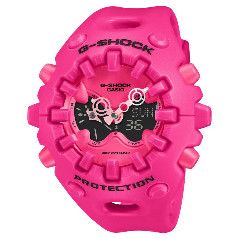 Casio G‑Shock Pink Analog‑Digital Watch - GA-V01-4ADR