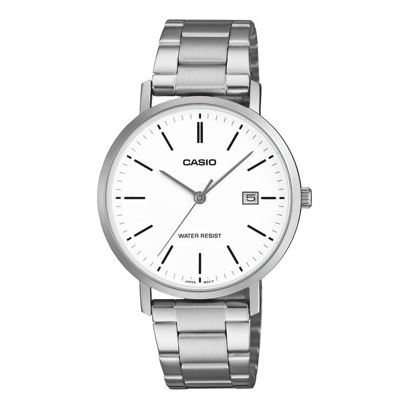 Casio MTP-VT05D-7E Analog Stainless Steel Watch Date Display