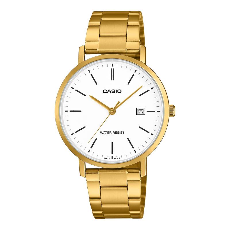 Casio MTP-VT05G-7E Analog Watch Gold Ion Plated