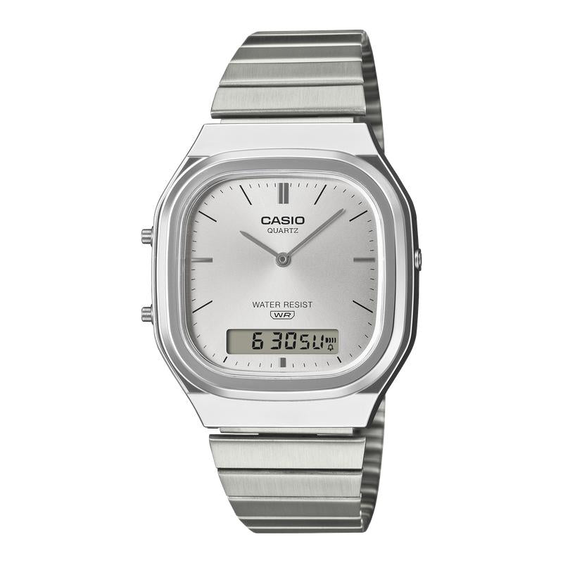 Casio Retro‑Modern Analog‑Digital Watch - AQ-240E-7ADF