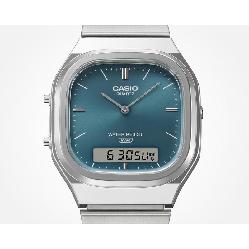 Casio Vintage Analog-Digital Watch - AQ-240E-3ADF